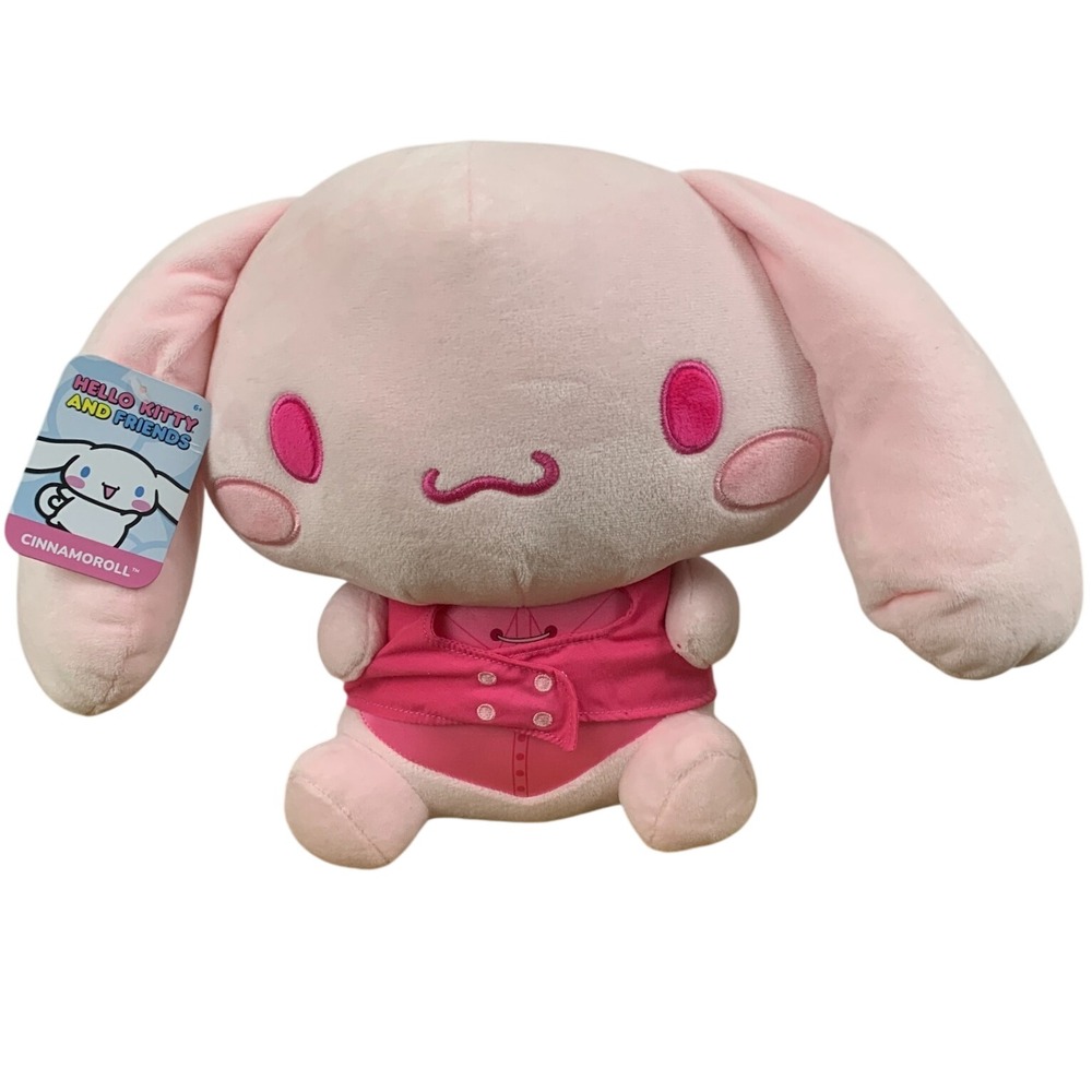 Sanrio Cinnamoroll Pink Plush Hello Kitty and Friends Jazwares HKT0025 2024 NWT